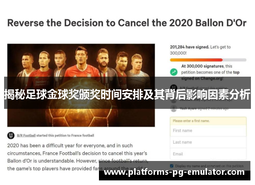 揭秘足球金球奖颁奖时间安排及其背后影响因素分析 揭秘足球金球奖颁奖时间安排及其背后影响因素分析