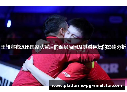 王皓宣布退出国家队背后的深层原因及其对乒坛的影响分析